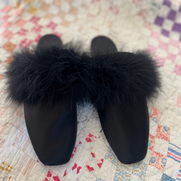 Sleeper Manon Mules with Detachable Feathers - Picture 4 of 6